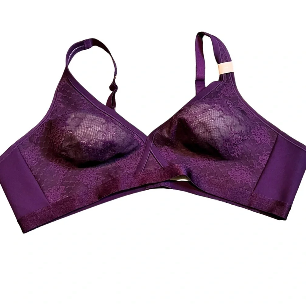Women’s Cacique Unlined Full Coverage No Wire Bra Bundle Size 54B NEW